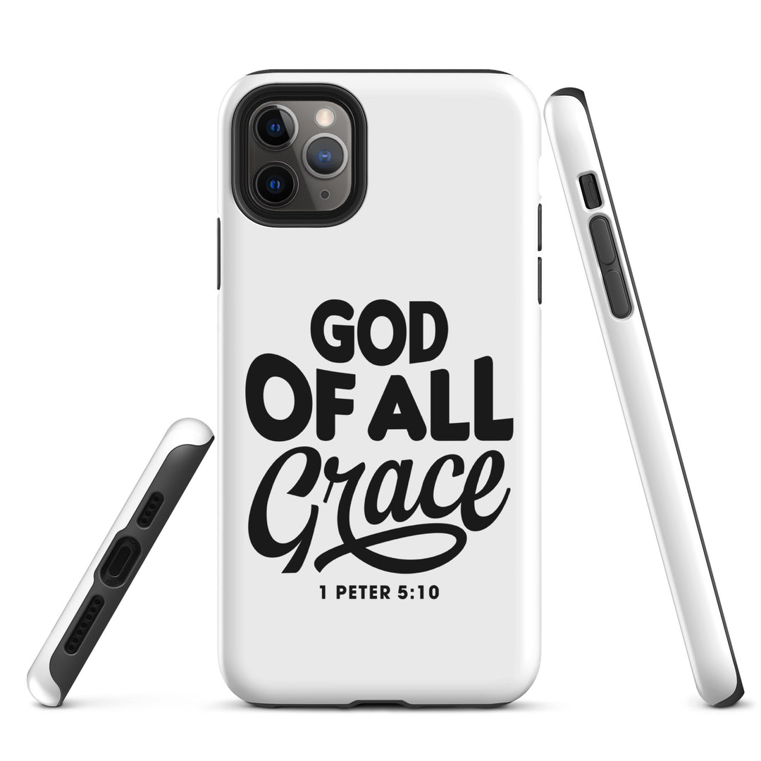 Christian Phone Case God of All Grace White for iPhone® iPhone® Phone Cases   