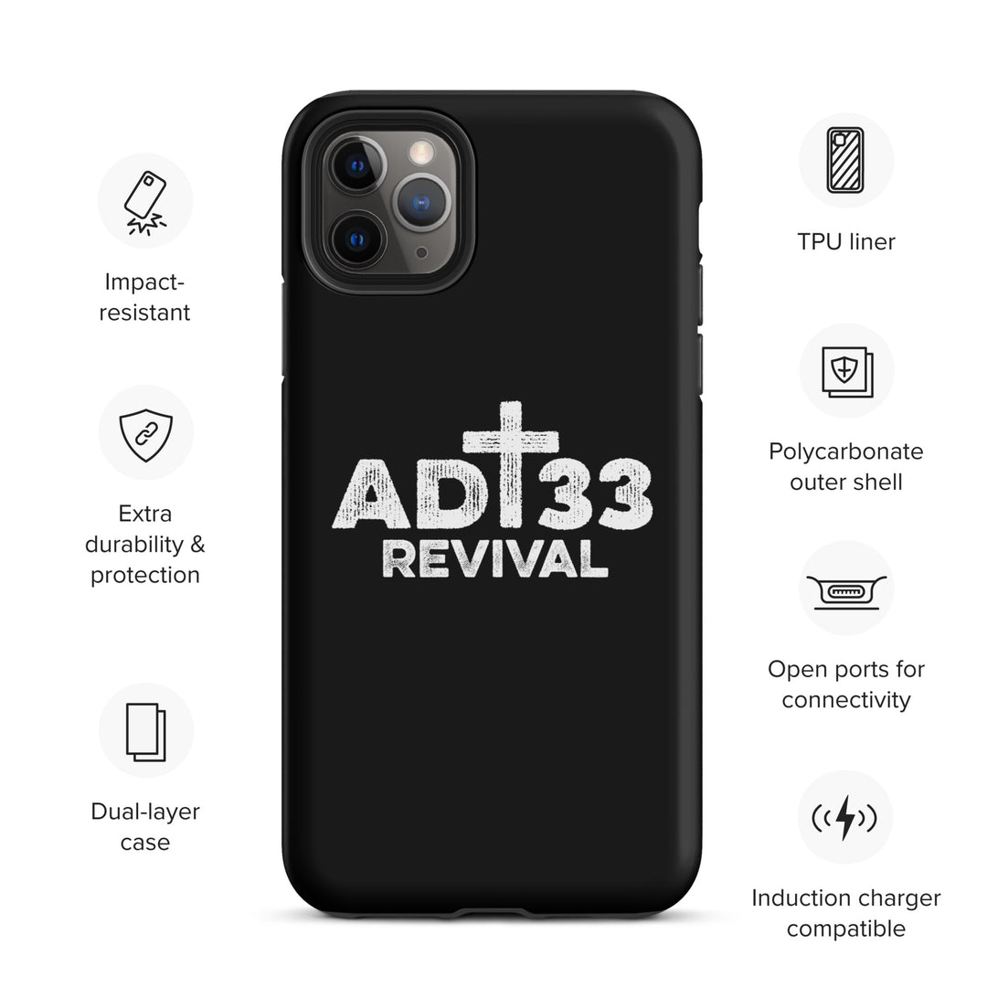 Christian Phone Case AD 33 Revival Black for iPhone® iPhone® Phone Cases   