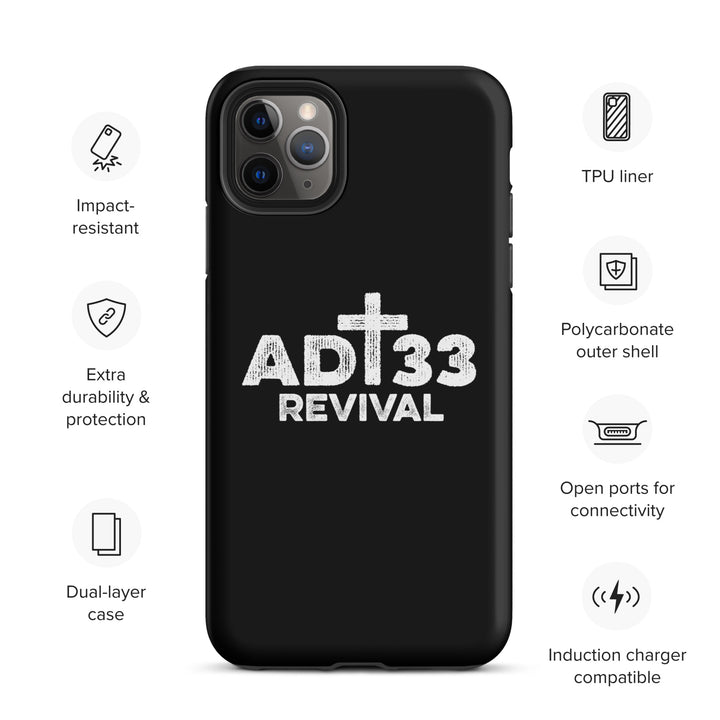 Christian Phone Case AD 33 Revival Black for iPhone® iPhone® Phone Cases   