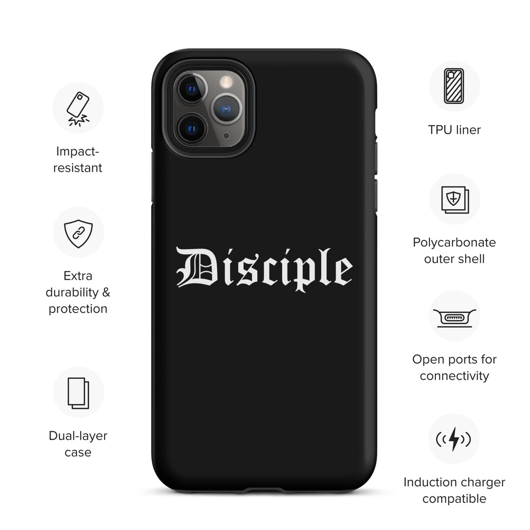 Christian Phone Case Disciple Black for iPhone® iPhone® Phone Cases   