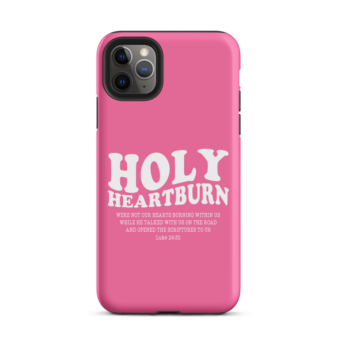 Christian Phone Case Holy Heartburn Pink  for iPhone® iPhone® Phone Cases Matte iPhone 11 Pro Max 