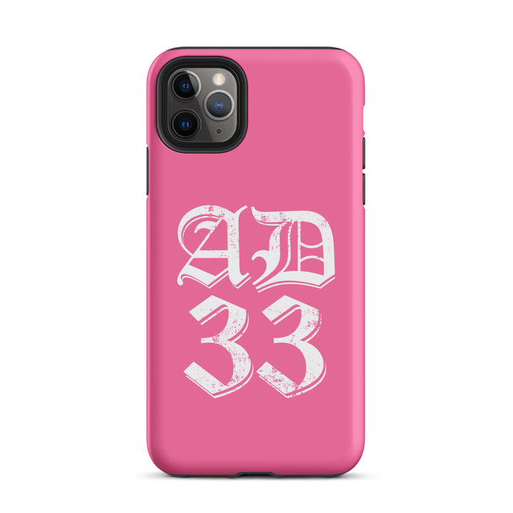 Christian Phone Case AD 33 Old English Pink for iPhone® iPhone® Phone Cases Matte iPhone 11 Pro Max 