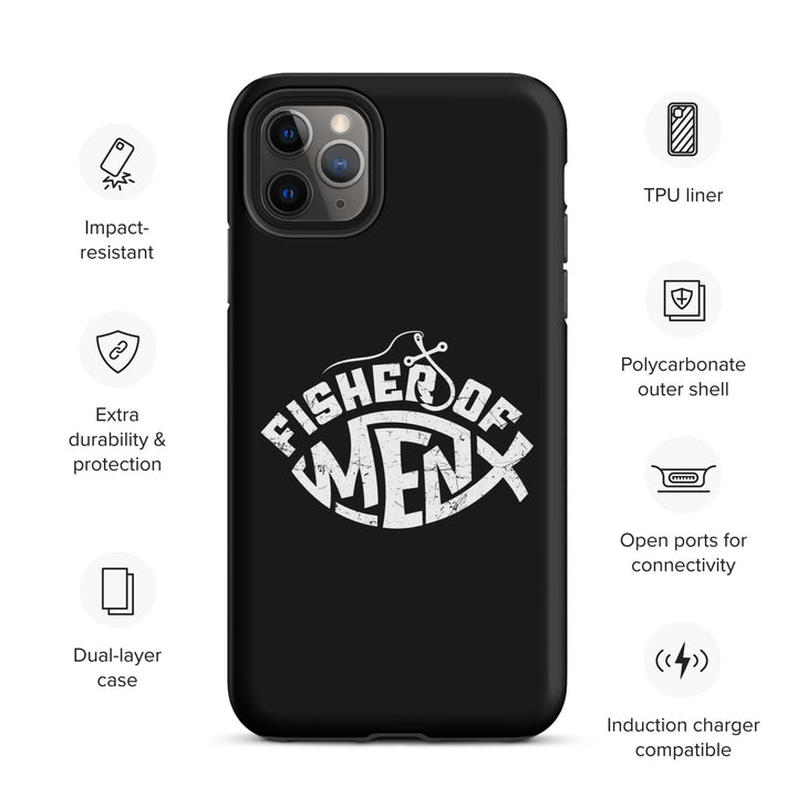 Christian Phone Case Fisher of Men Black for iPhone® iPhone® Phone Cases   