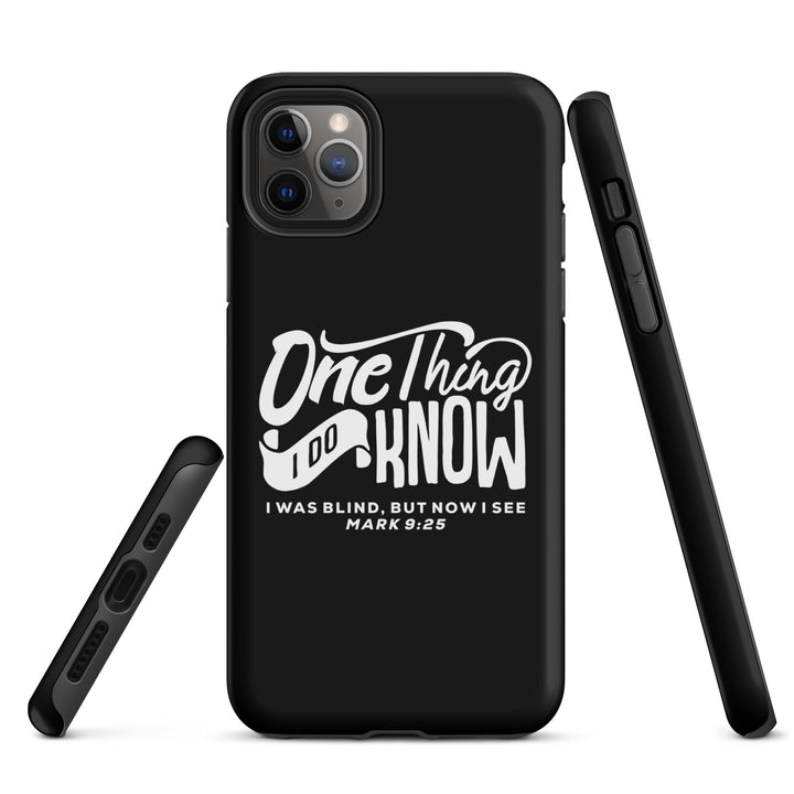 Christian Phone Case Now I See Black for iPhone® iPhone® Phone Cases   