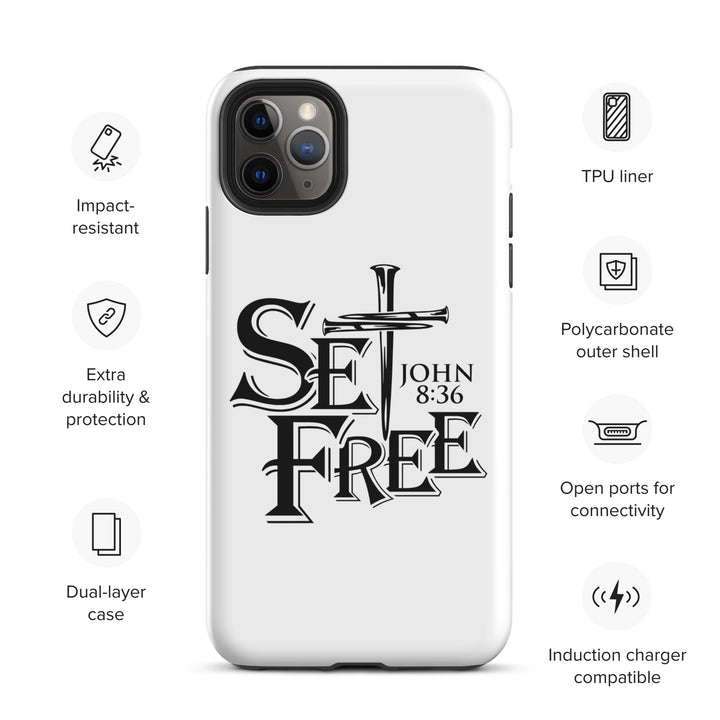 Christian Phone Case Set Free White for iPhone® iPhone® Phone Cases   