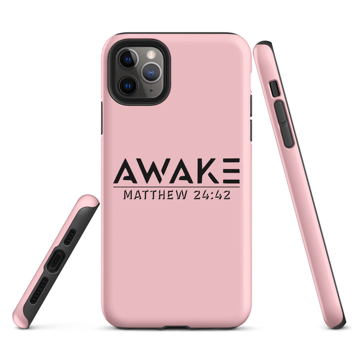 Christian Phone Case Awake Pink for iPhone® iPhone® Phone Cases   