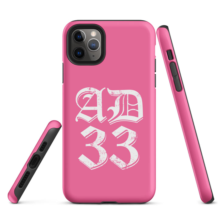 Christian Phone Case AD 33 Old English Pink for iPhone® iPhone® Phone Cases   