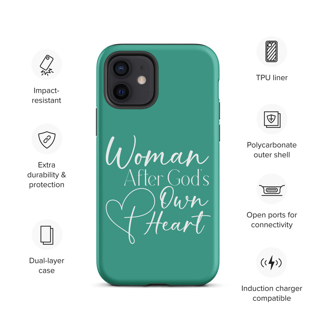 Christian Phone Case Woman After God's Heart for iPhone® iPhone® Phone Cases   