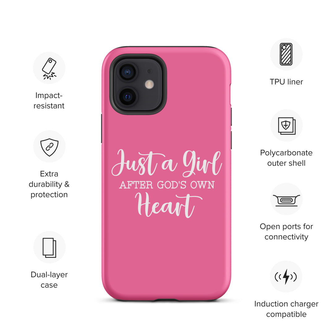 Christian Phone Case Girl After God's Heart for iPhone® iPhone® Phone Cases   