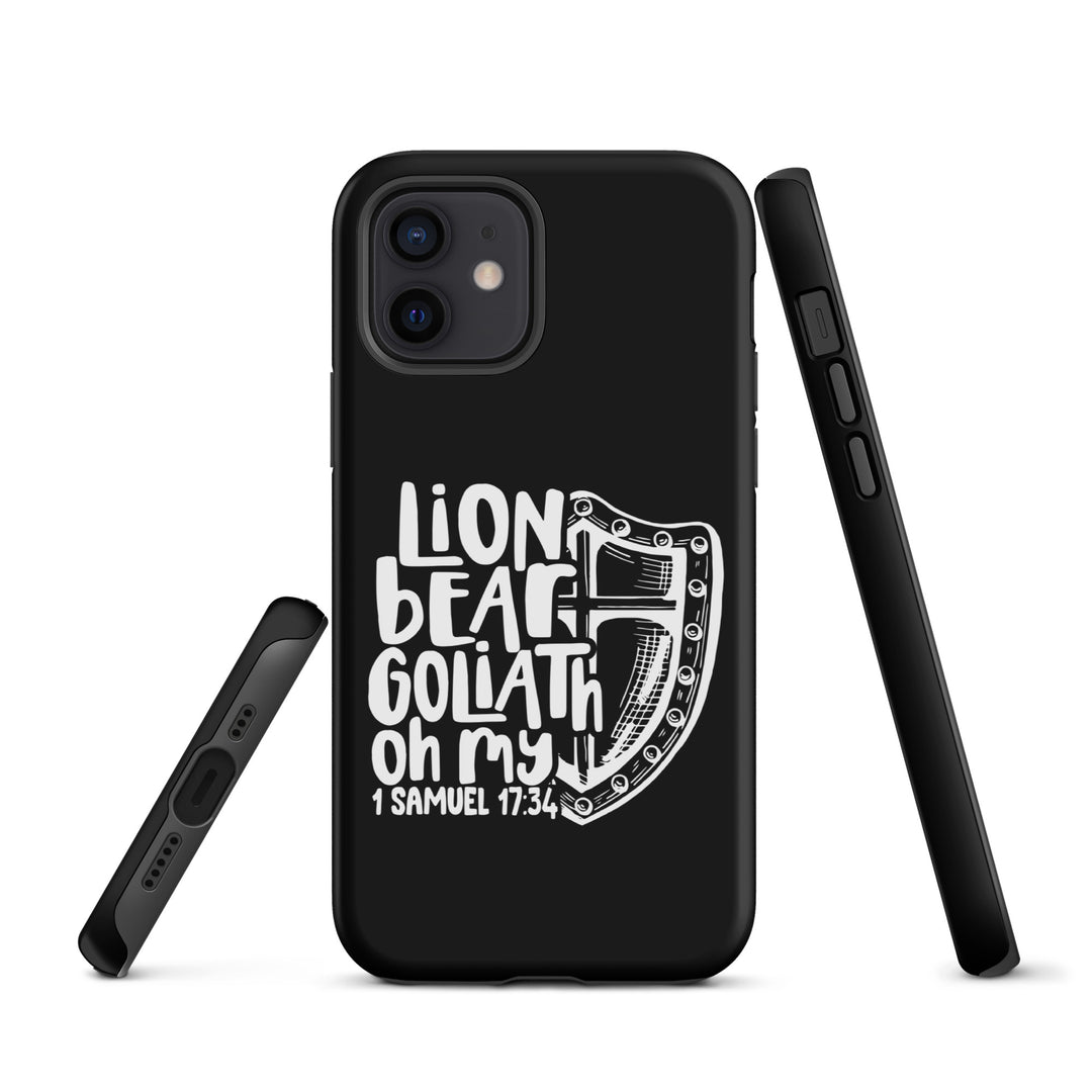 Christian Phone Case Lion Bear Goliath Oh My for iPhone® iPhone® Phone Cases   