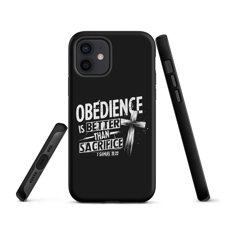 Christian Phone Case Obedience Is Better for iPhone® iPhone® Phone Cases   