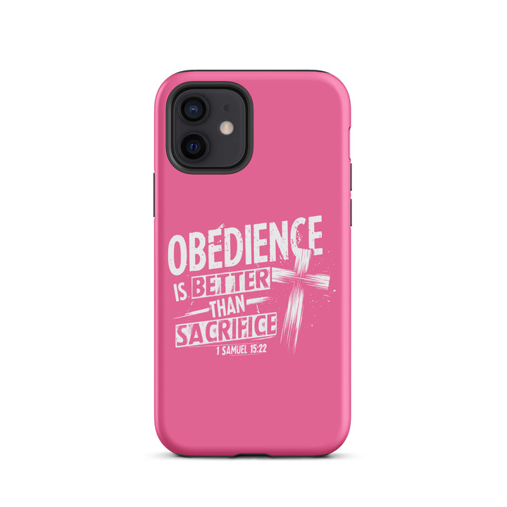 Christian Phone Case Obedience IS Better for iPhone® iPhone® Phone Cases Matte iPhone 12 