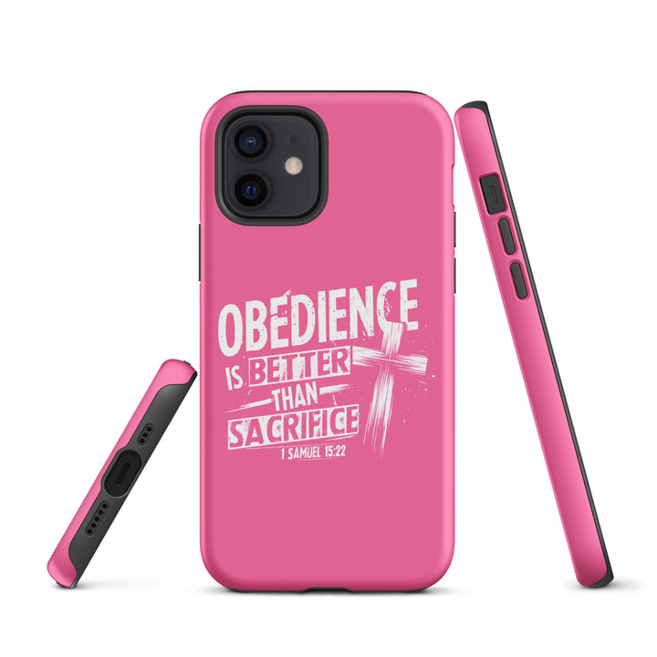 Christian Phone Case Obedience IS Better for iPhone® iPhone® Phone Cases   