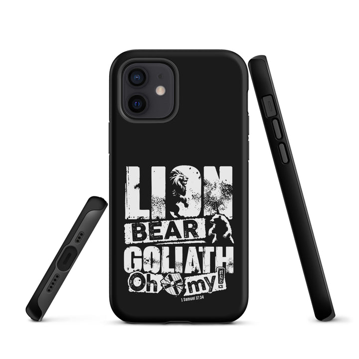 Christian Phone Case Lion Bear Goliath for iPhone® iPhone® Phone Cases   