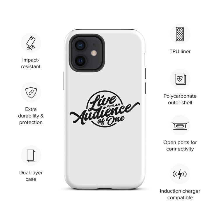 Christian Phone Case Audience of One White for iPhone® iPhone® Phone Cases   