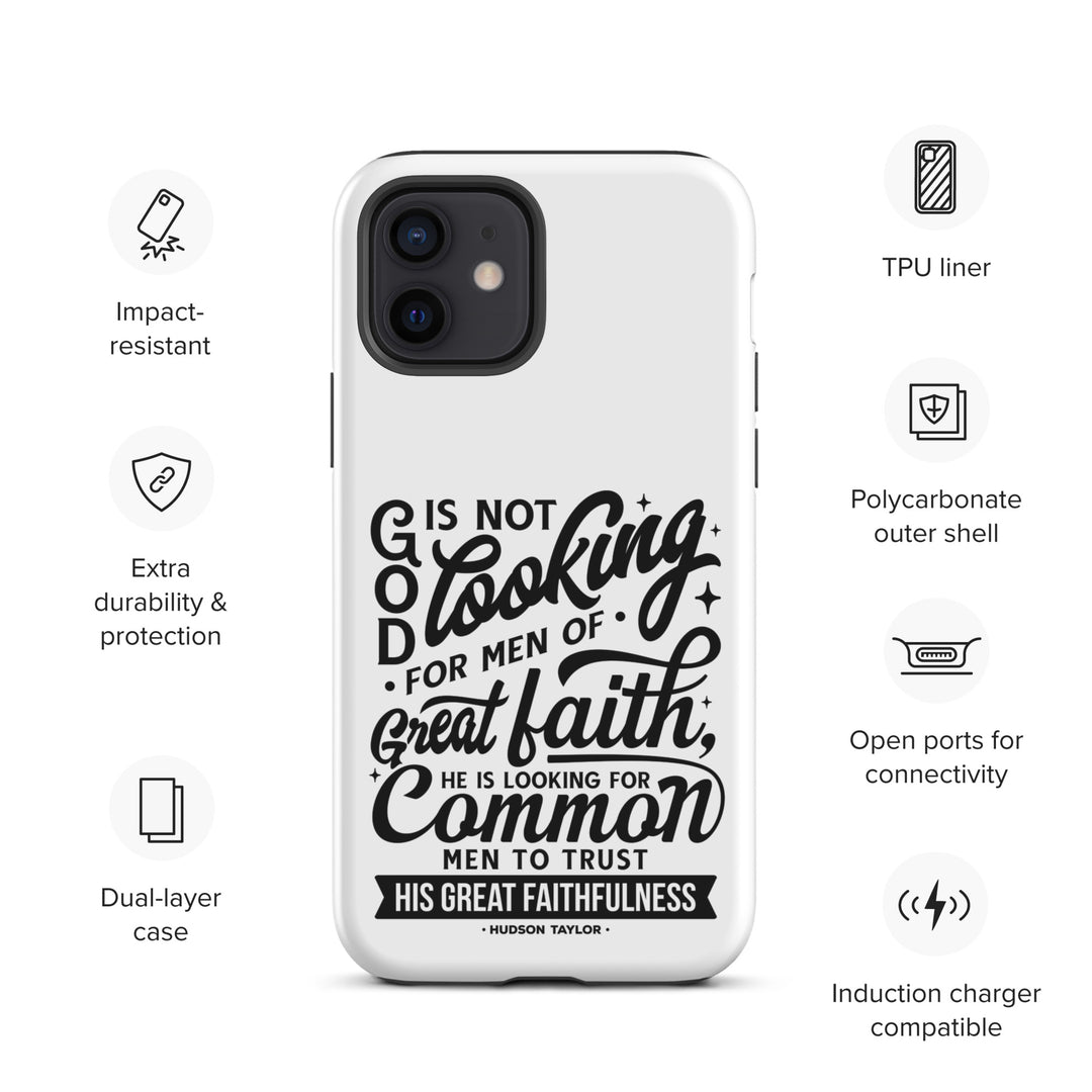 Christian Phone Case Common Men White for iPhone® iPhone® Phone Cases   