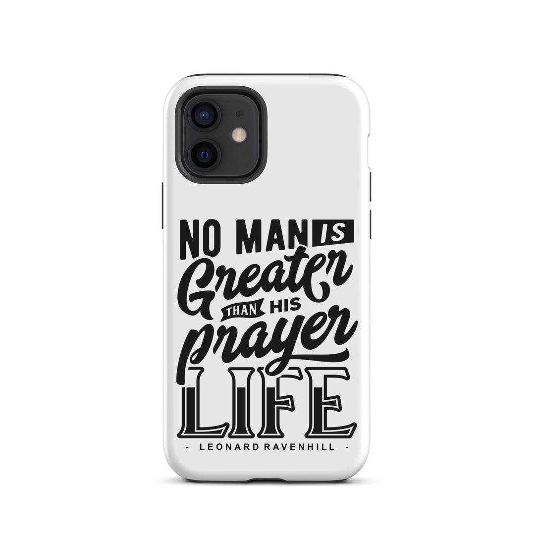 Christian Phone Case Prayer Life White for iPhone® iPhone® Phone Cases Matte iPhone 12 