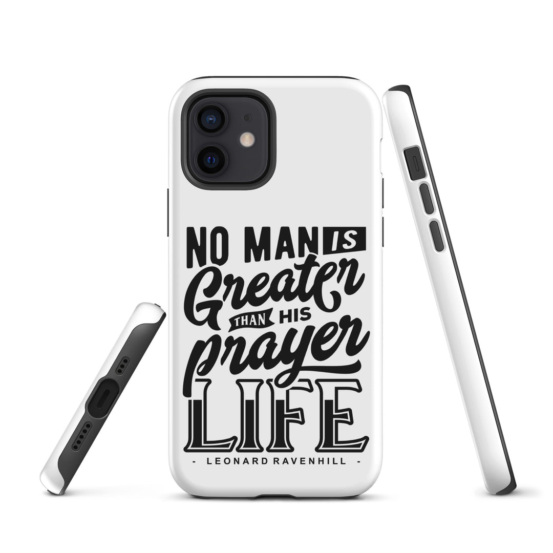 Christian Phone Case Prayer Life White for iPhone® iPhone® Phone Cases   