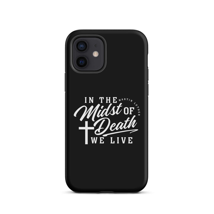 Christian Phone Case Midst of Death Black for iPhone® iPhone® Phone Cases Matte iPhone 12 