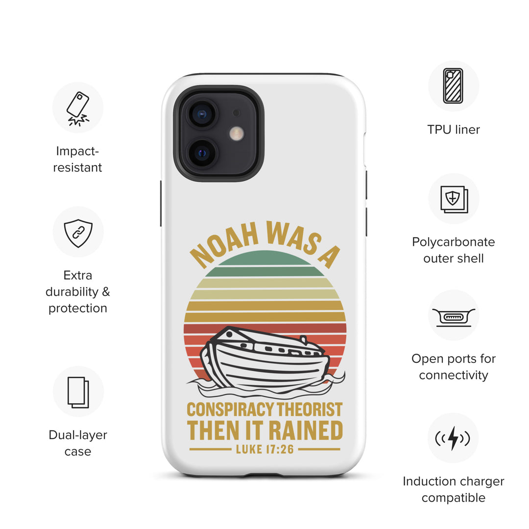 Christian Phone Case Noah Conspiracy White for iPhone® iPhone® Phone Cases   