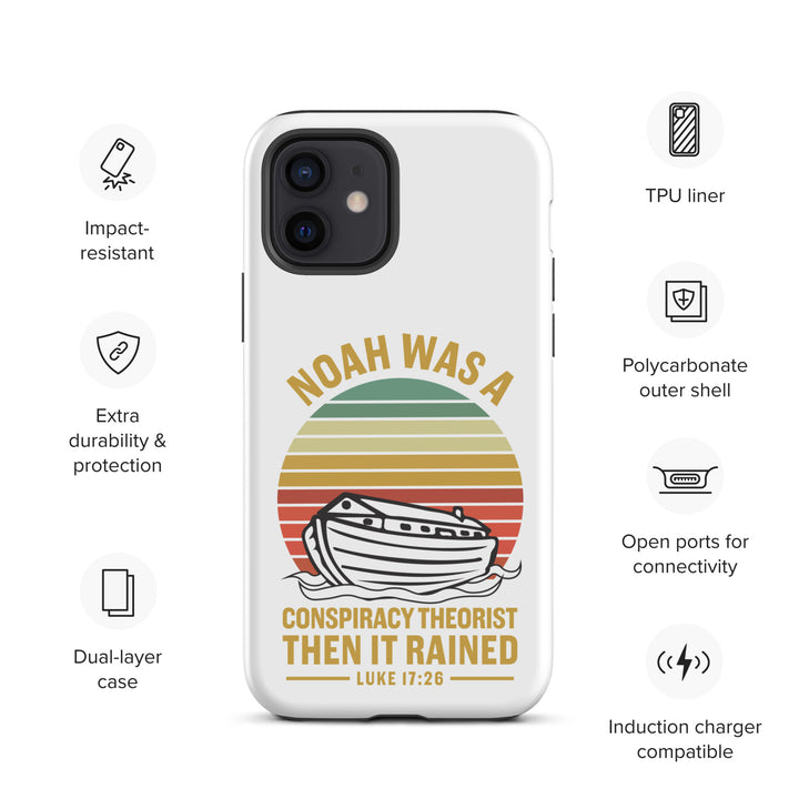 Christian Phone Case Noah Conspiracy White for iPhone® iPhone® Phone Cases   