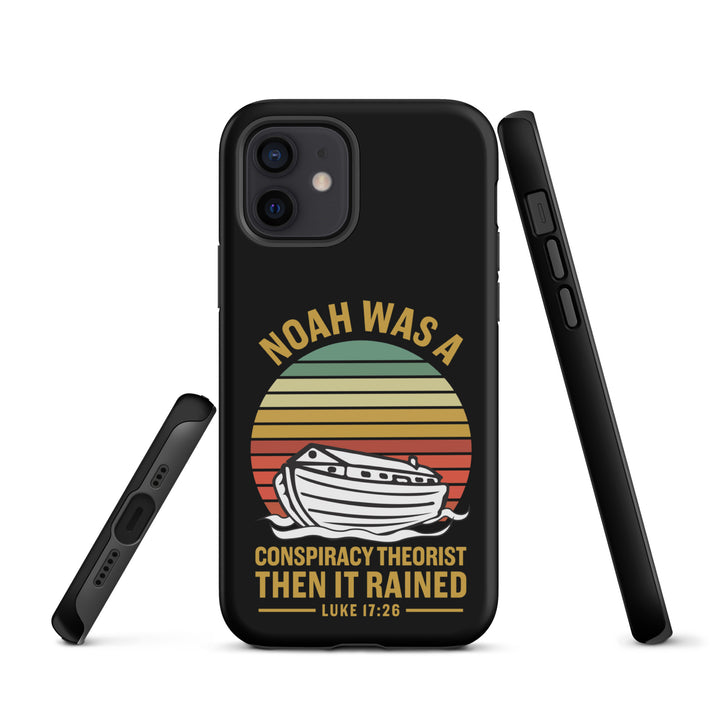 Christian Phone Case Noah Conspiracy Black for iPhone® iPhone® Phone Cases   