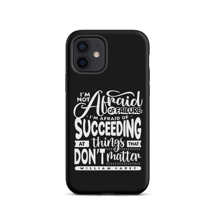 Christian Phone Case Things That Matter Black for iPhone® iPhone® Phone Cases Matte iPhone 12 