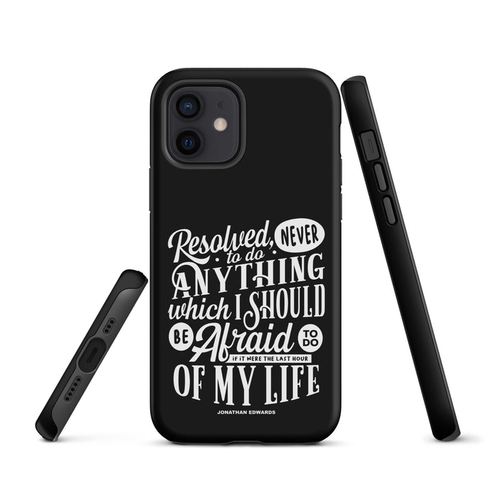 Christian Phone Case Last Hour Black for iPhone® iPhone® Phone Cases   