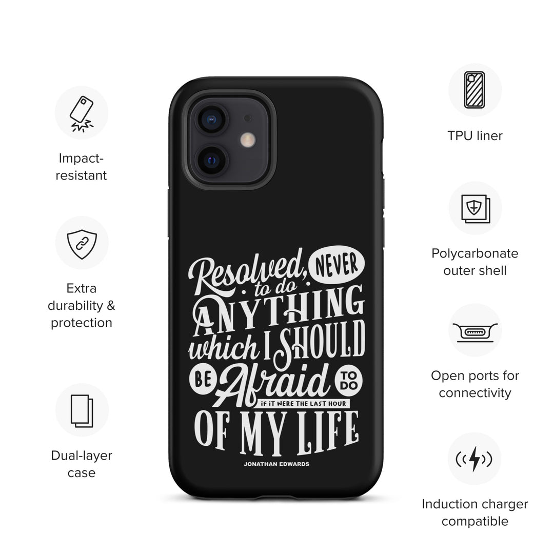 Christian Phone Case Last Hour Black for iPhone® iPhone® Phone Cases   