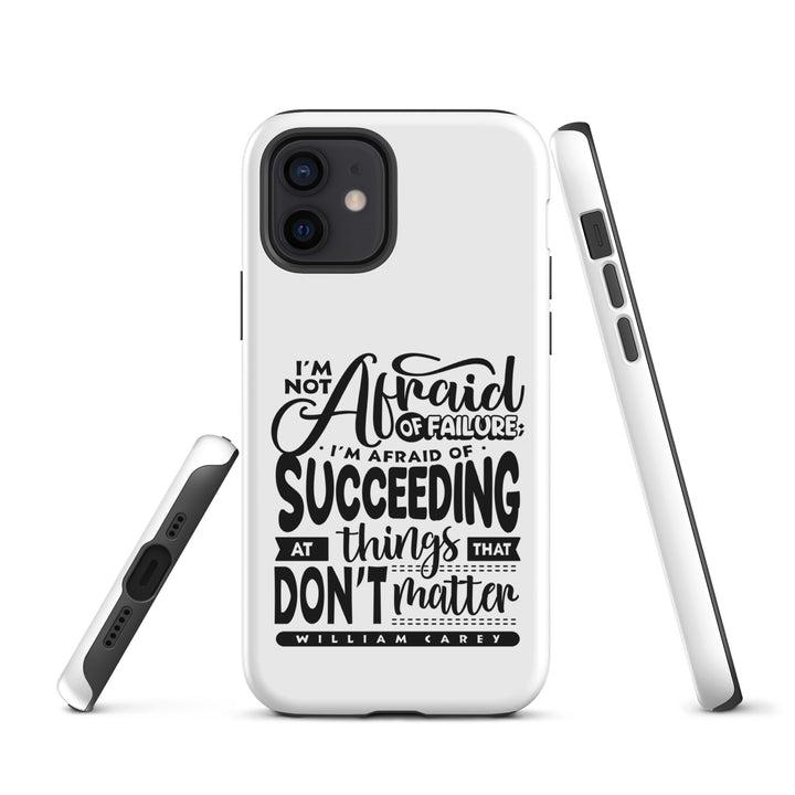 Christian Phone Case Things That Matter White for iPhone® iPhone® Phone Cases   