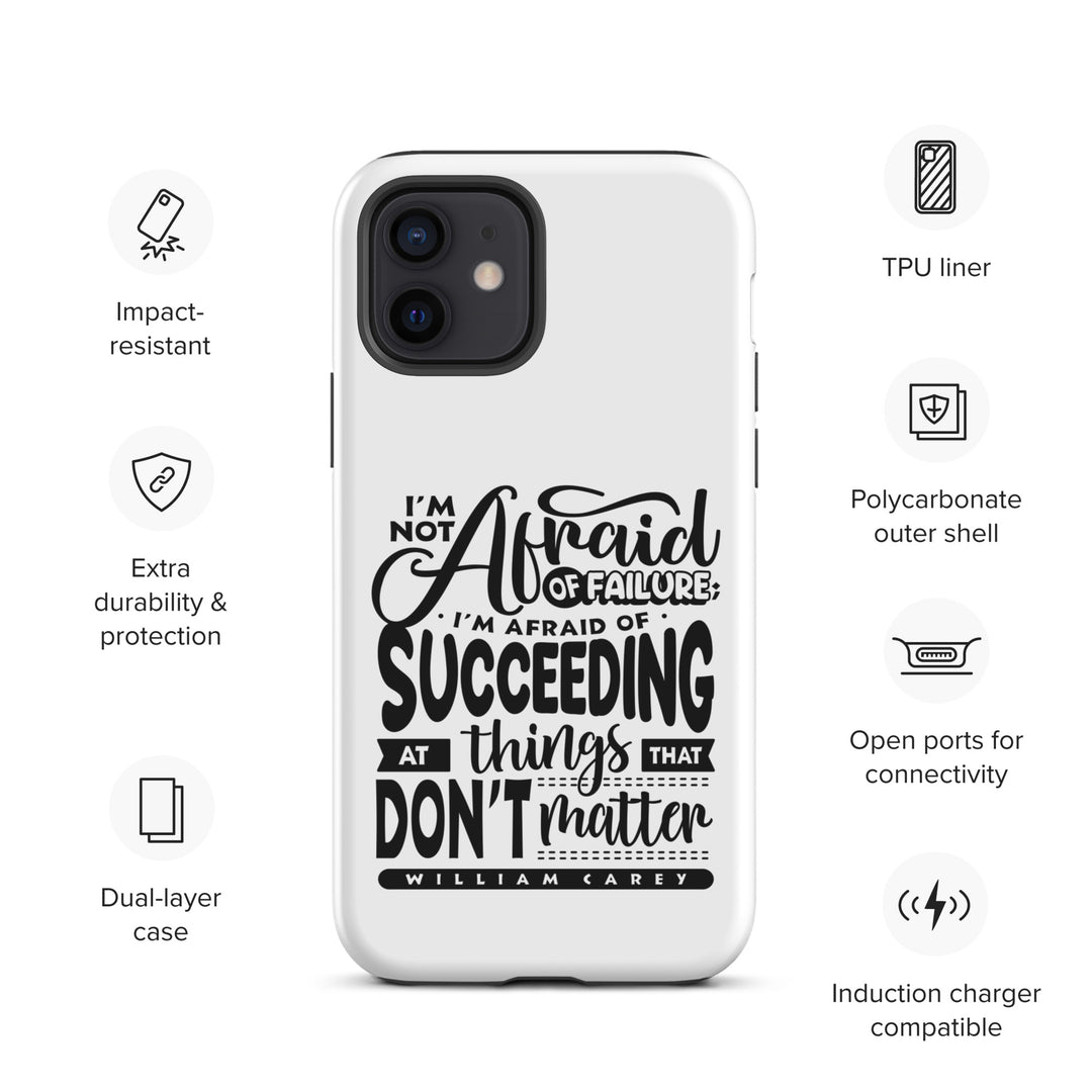 Christian Phone Case Things That Matter White for iPhone® iPhone® Phone Cases   