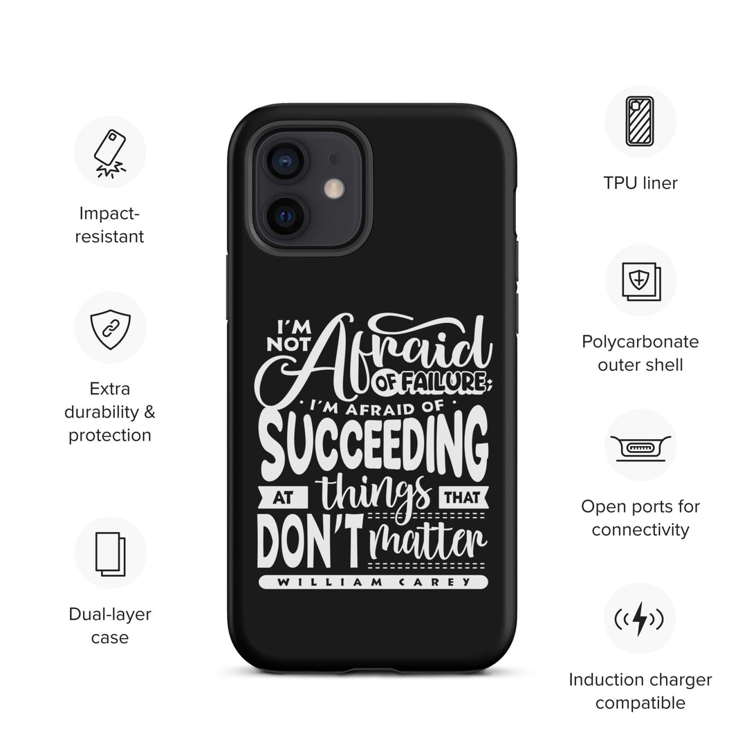 Christian Phone Case Things That Matter Black for iPhone® iPhone® Phone Cases   