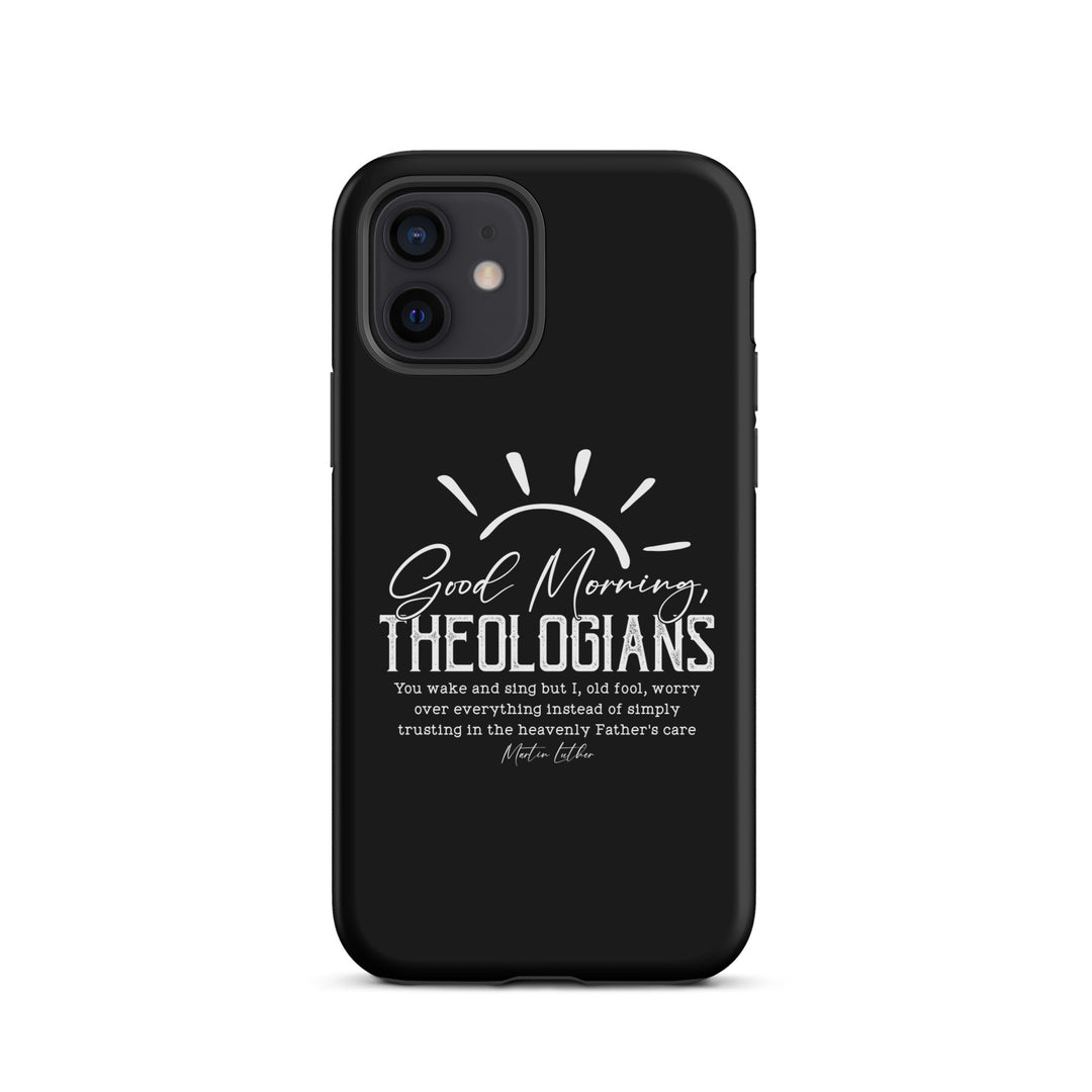 Christian Phone Case Luther's Theologians Black for iPhone® iPhone® Phone Cases Matte iPhone 12 