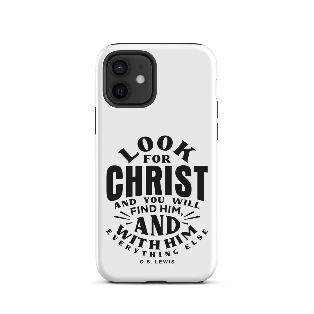 Christian Phone Case Look For Christ White for iPhone® iPhone® Phone Cases Matte iPhone 12 