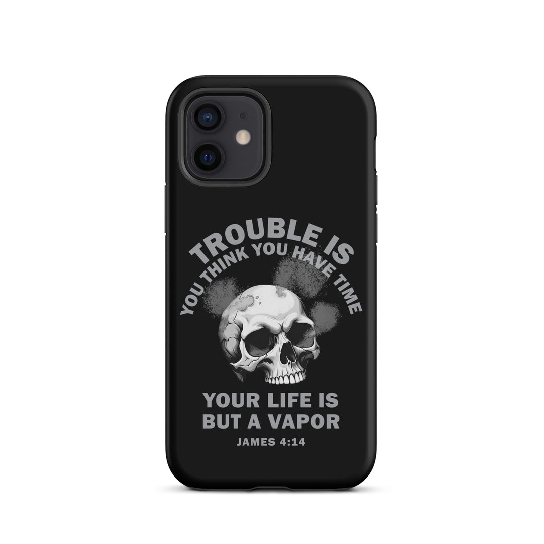 Christian Phone Case Life Is Vapor Black for iPhone® iPhone® Phone Cases Matte iPhone 12 