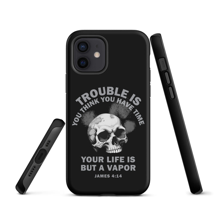 Christian Phone Case Life Is Vapor Black for iPhone® iPhone® Phone Cases   