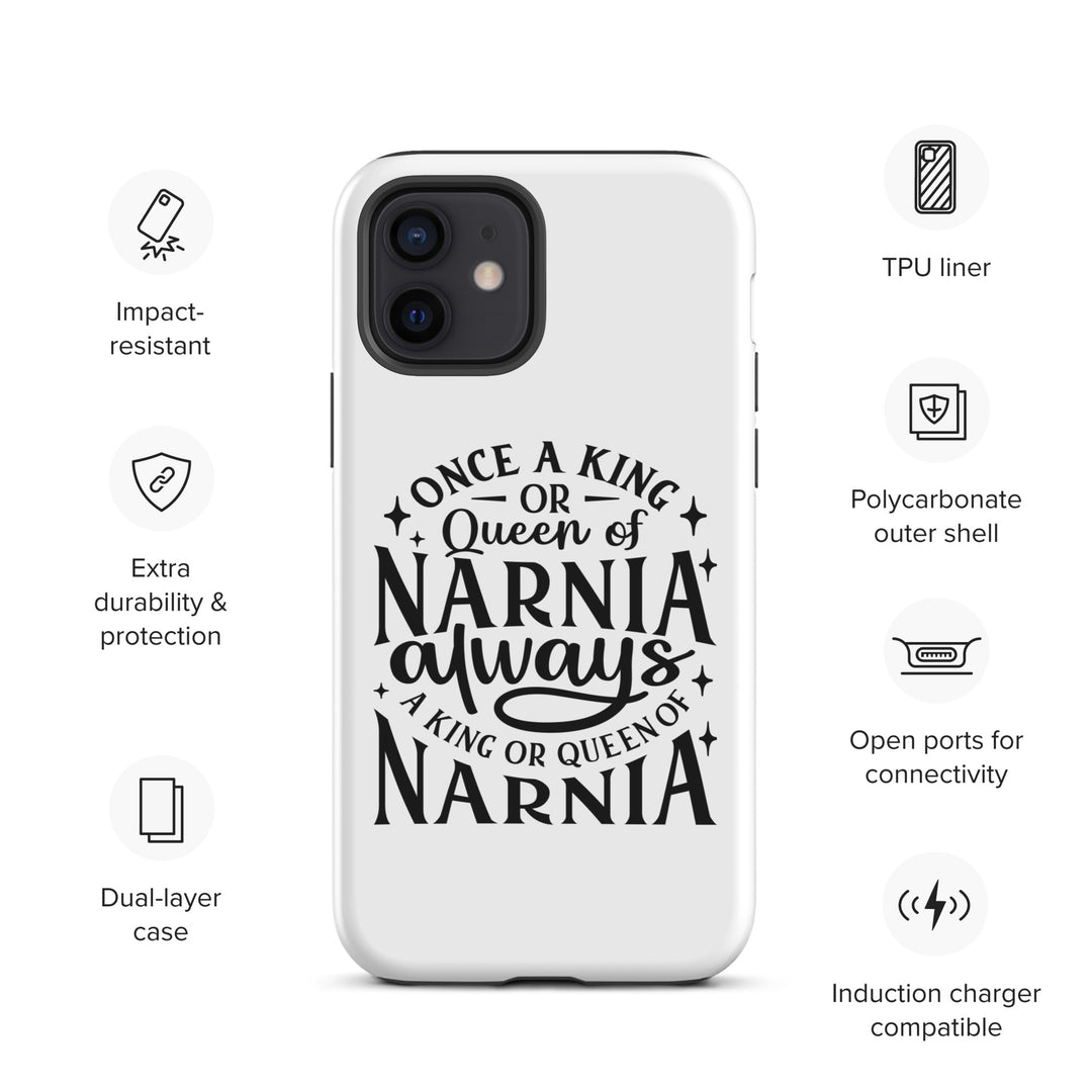 Christian Phone Case King or Queen Narnia White for iPhone® iPhone® Phone Cases   