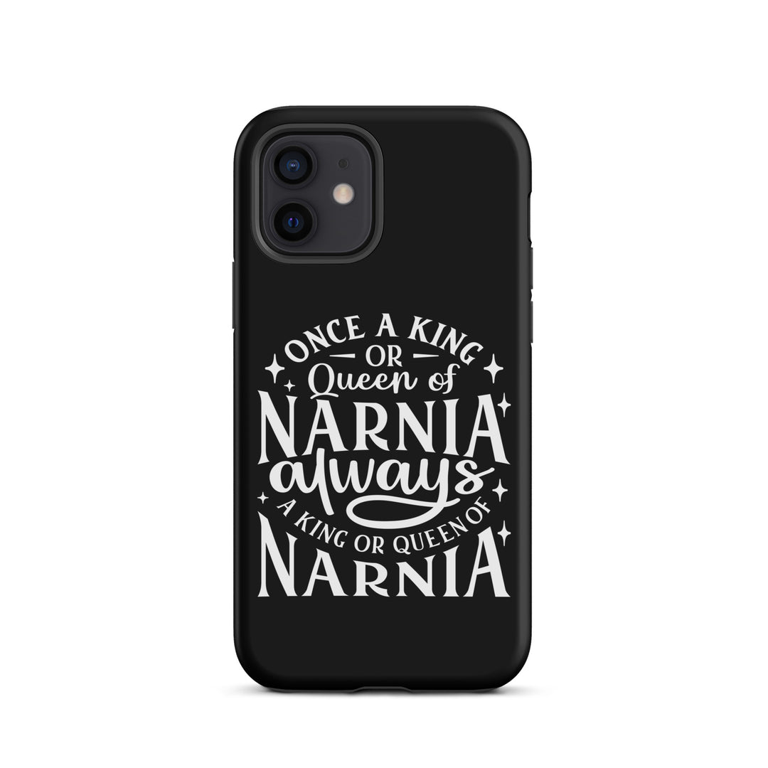 Christian Phone Case King or Queen Narnia Black for iPhone® iPhone® Phone Cases Matte iPhone 12 