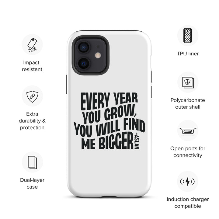 Christian Phone Case Every Year You Grow White  for iPhone® iPhone® Phone Cases   