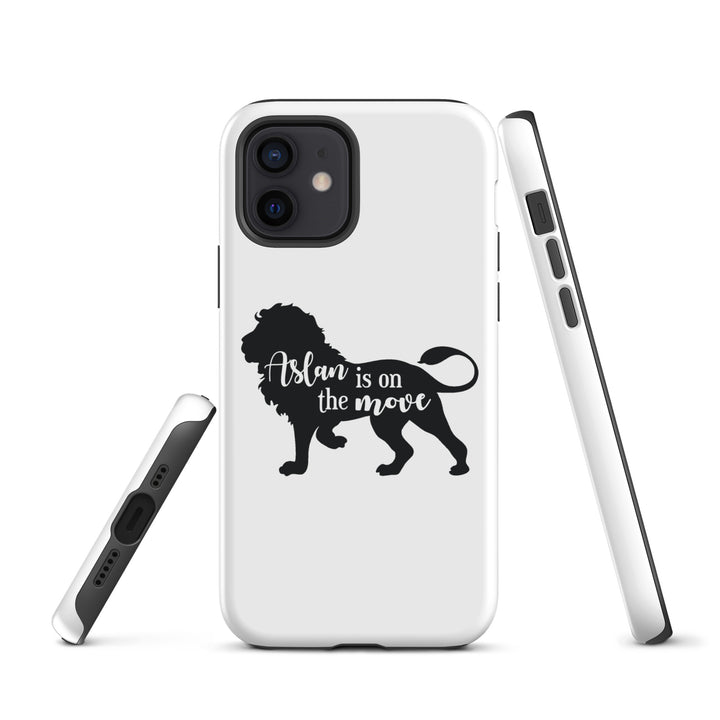 Christian Phone Case Aslan Is On The Move White for iPhone® iPhone® Phone Cases   