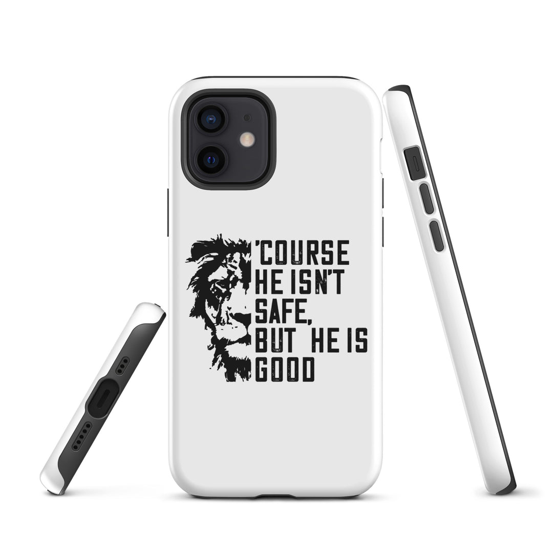 Christian Phone Case 'Course He Isn't Safe White for iPhone® iPhone® Phone Cases   