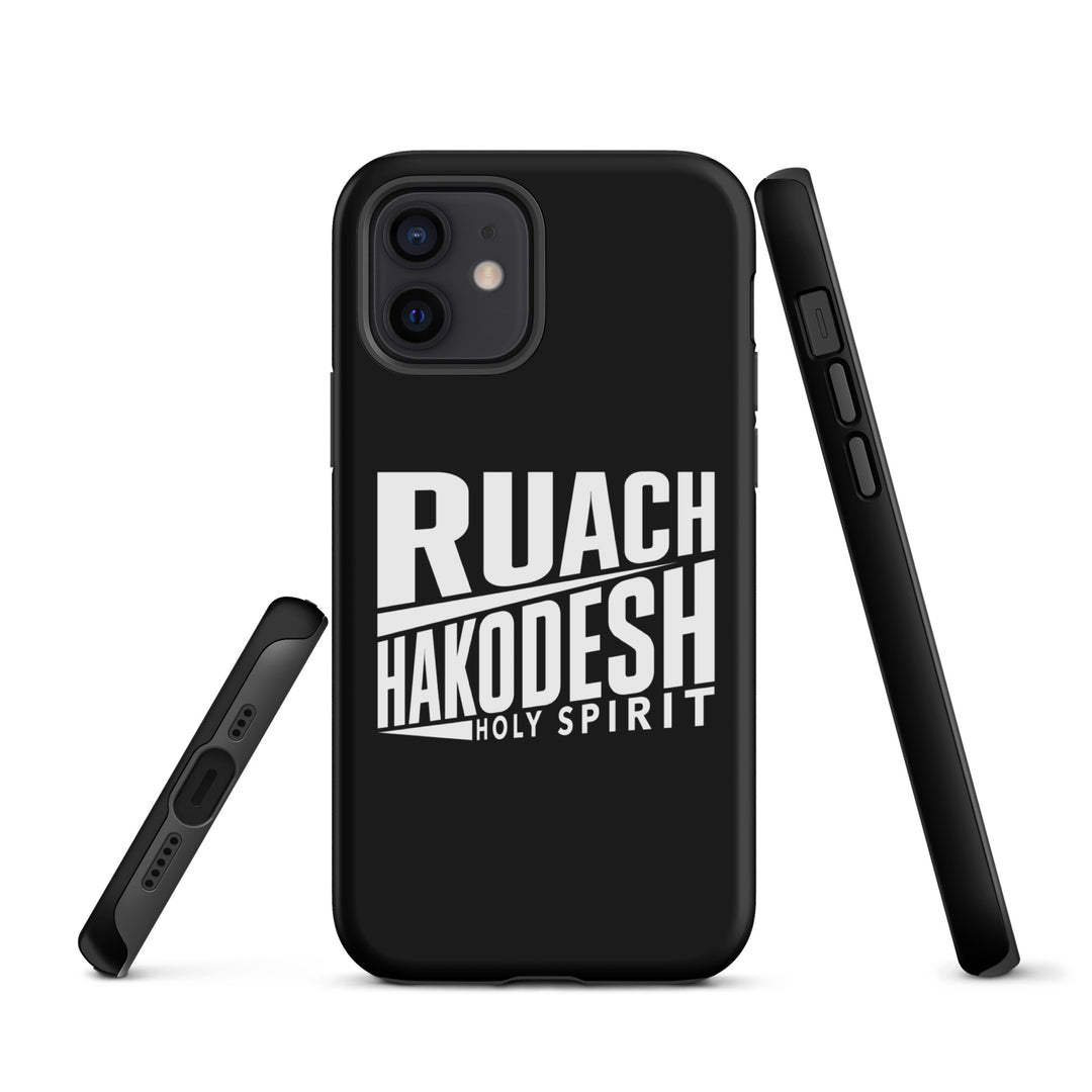 Christian Phone Case Ruach Hakodesh Holy Spirit Black for iPhone® iPhone® Phone Cases   