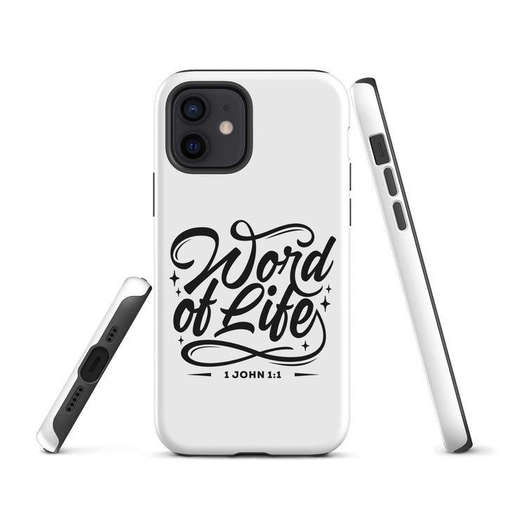 Christian Phone Case Word of Life White for iPhone® iPhone® Phone Cases   