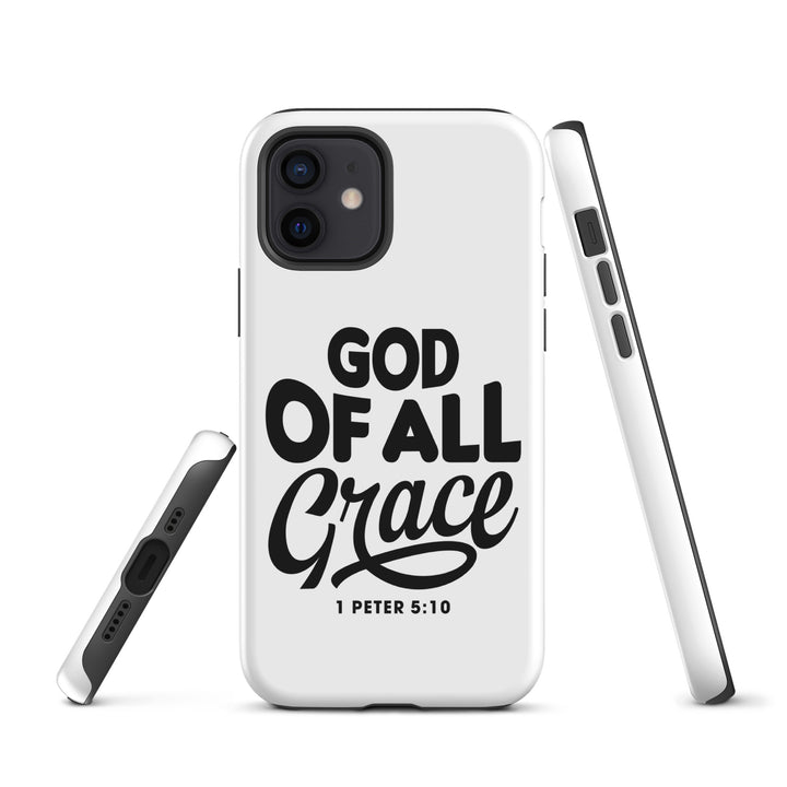 Christian Phone Case God of All Grace White for iPhone® iPhone® Phone Cases   