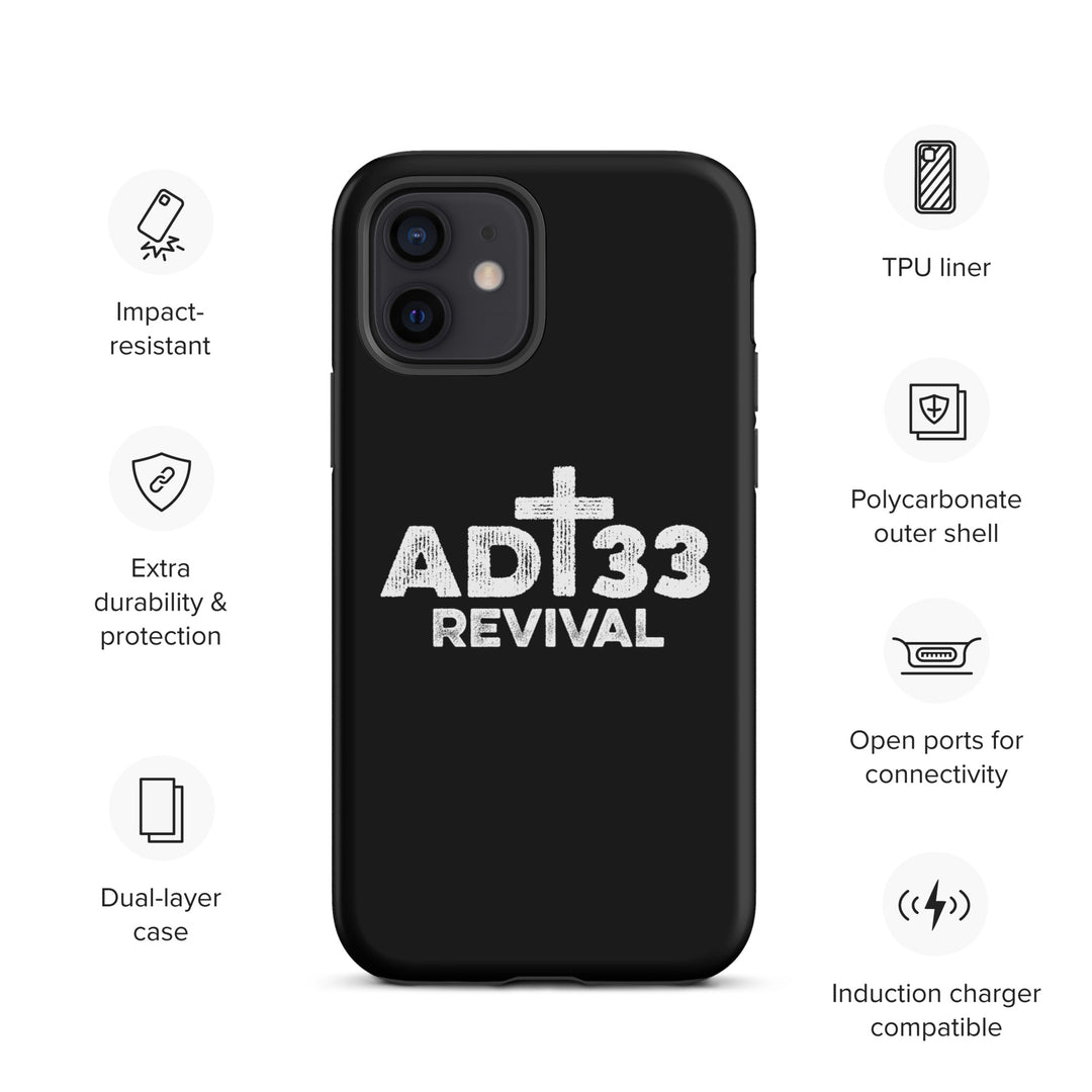 Christian Phone Case AD 33 Revival Black for iPhone® iPhone® Phone Cases   