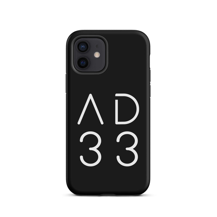 Christian Phone Case AD 33 Black for iPhone® iPhone® Phone Cases Matte iPhone 12 