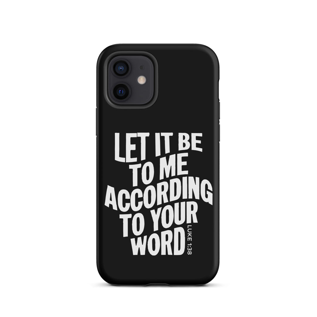 Christian Phone Case According To Your Word Black for iPhone® iPhone® Phone Cases Matte iPhone 11 