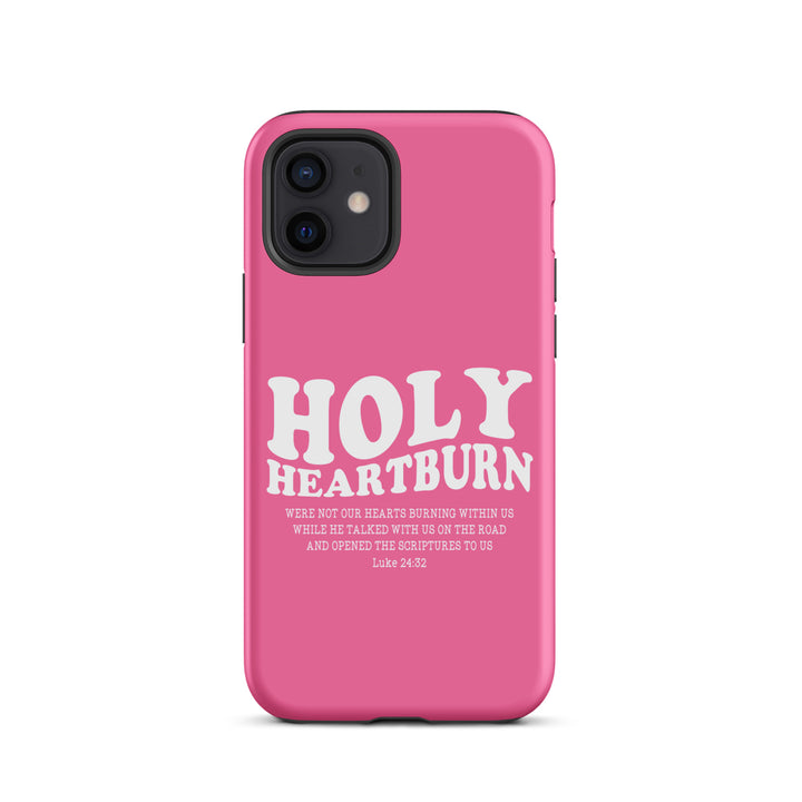 Christian Phone Case Holy Heartburn Pink  for iPhone® iPhone® Phone Cases Matte iPhone 12 