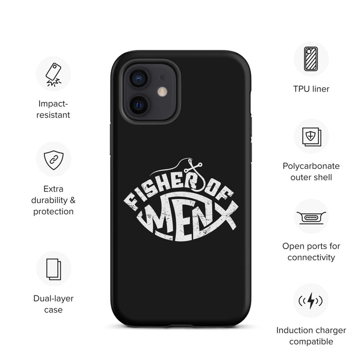 Christian Phone Case Fisher of Men Black for iPhone® iPhone® Phone Cases   