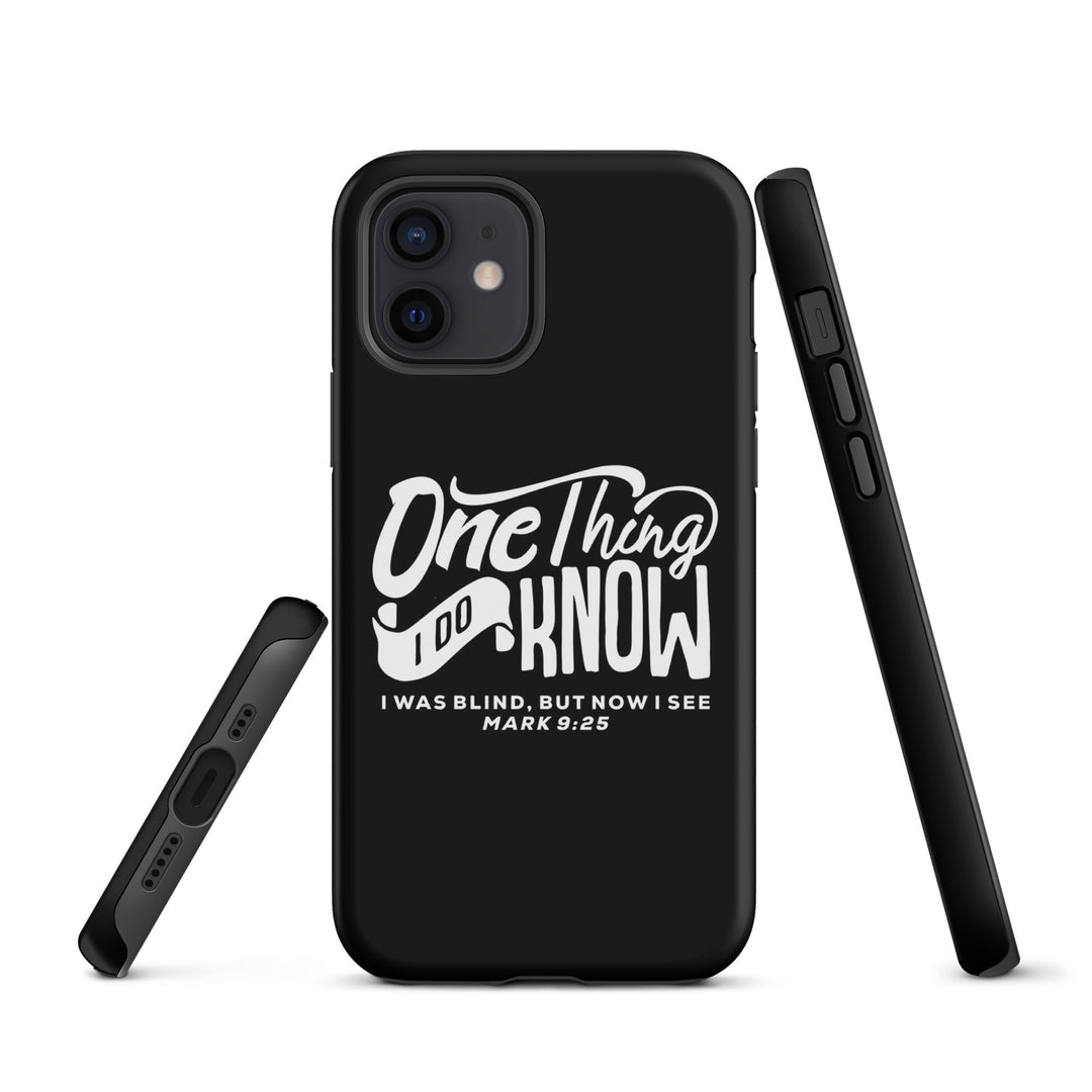 Christian Phone Case Now I See Black for iPhone® iPhone® Phone Cases   